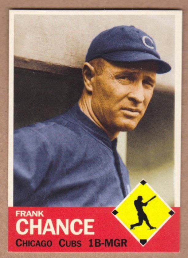 Frank Chance \'08 Chicago Cubs Monarch Corona Diamond Collection #20