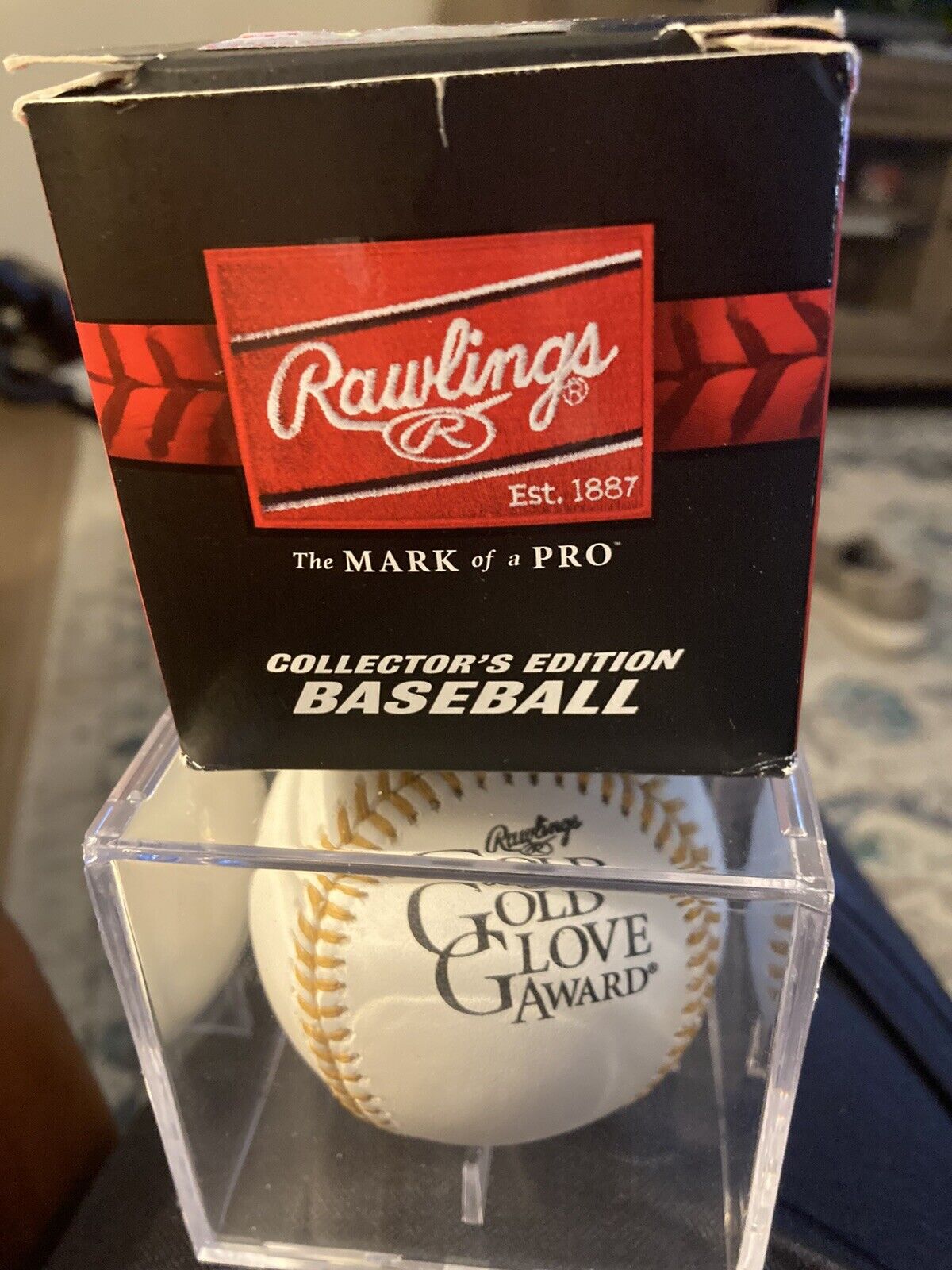 Gold Glove Logo Rawlings Baseball BRAND NEW IN BOX/With A 1992 All Star Baseball