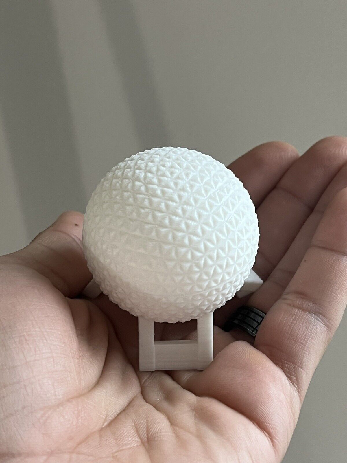 Spaceship Earth Desk Ornament for Disney Epcot 3D Printed