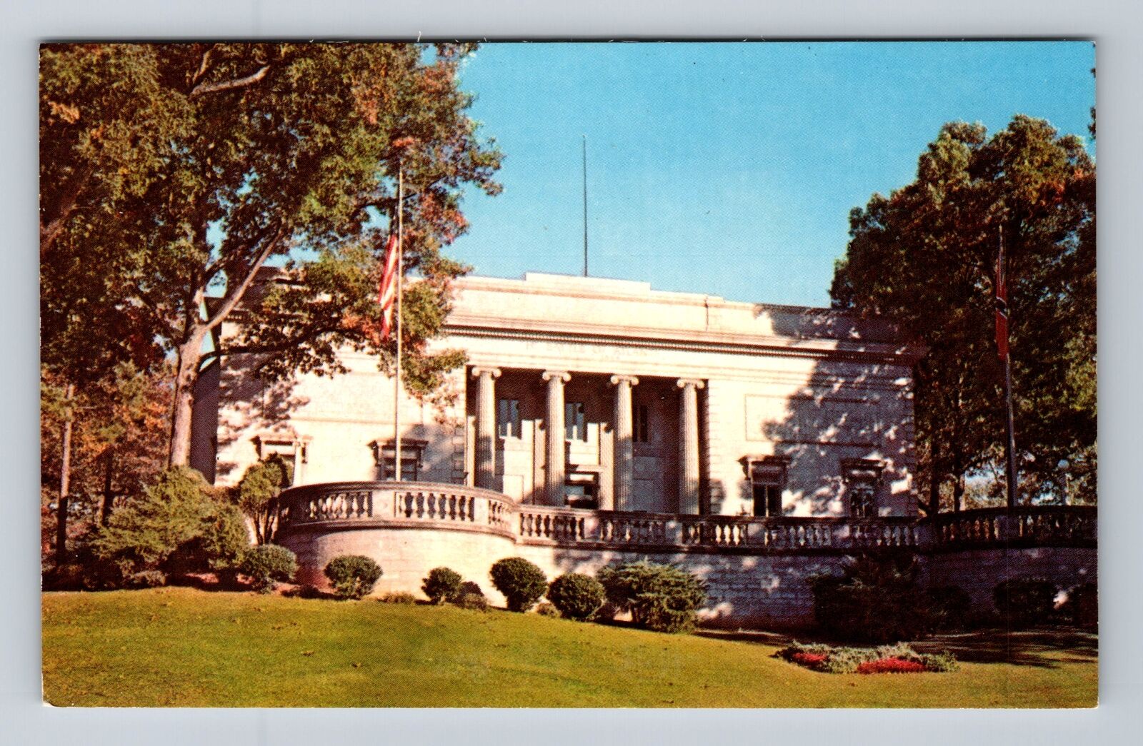 Atlanta GA-Georgia, Cyclorama Building At Grant Park, Antique, Vintage Postcard