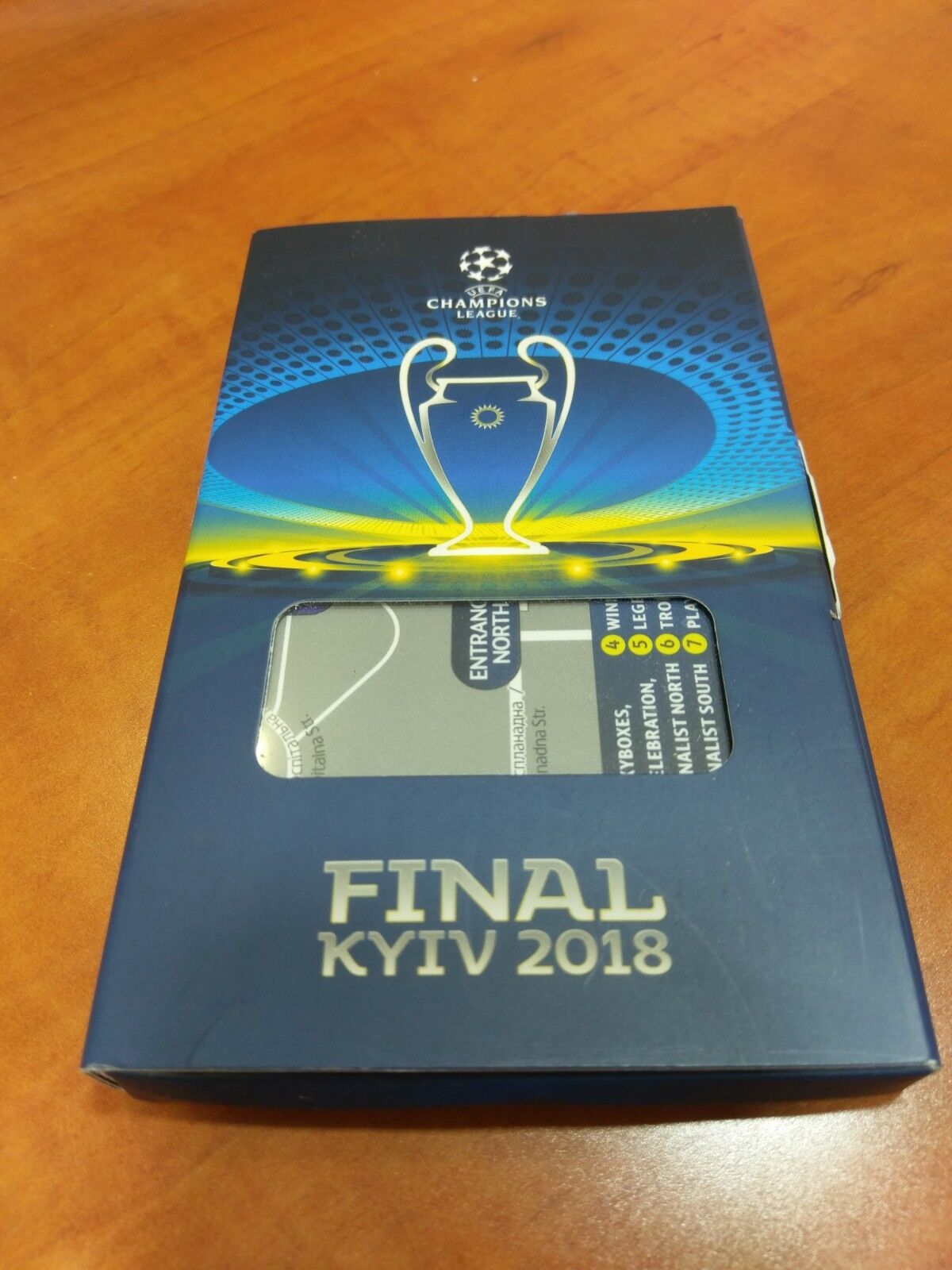 Real Madrid Liverpool 2018 Uefa Champions League Final Hospitality Box Kyiv Kiev