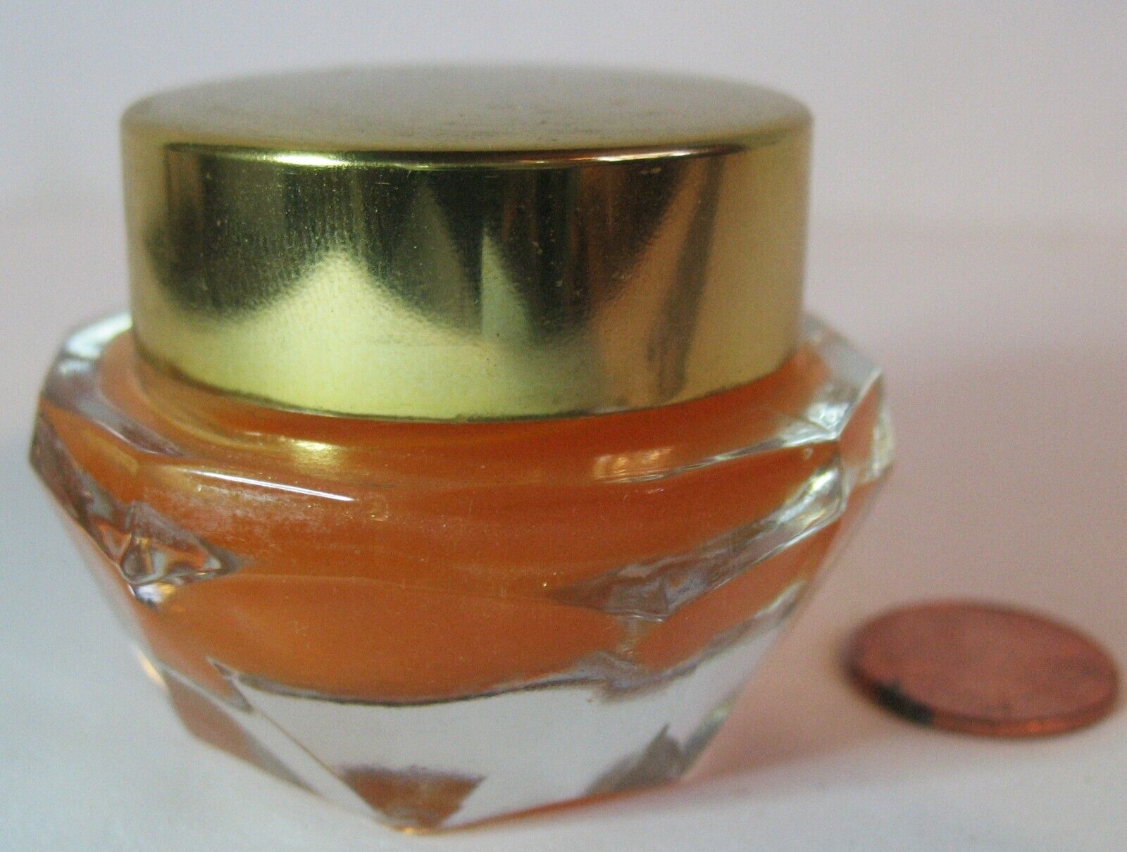 Avon Candid Gel Perfume Jar 1/5 full
