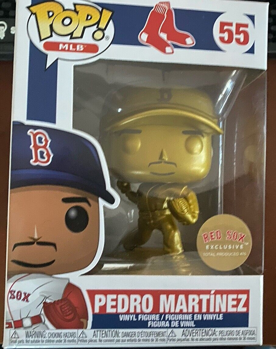 Red Sox Exclusive Sealed Golden Padro Martinez #55 .        Funko Pop