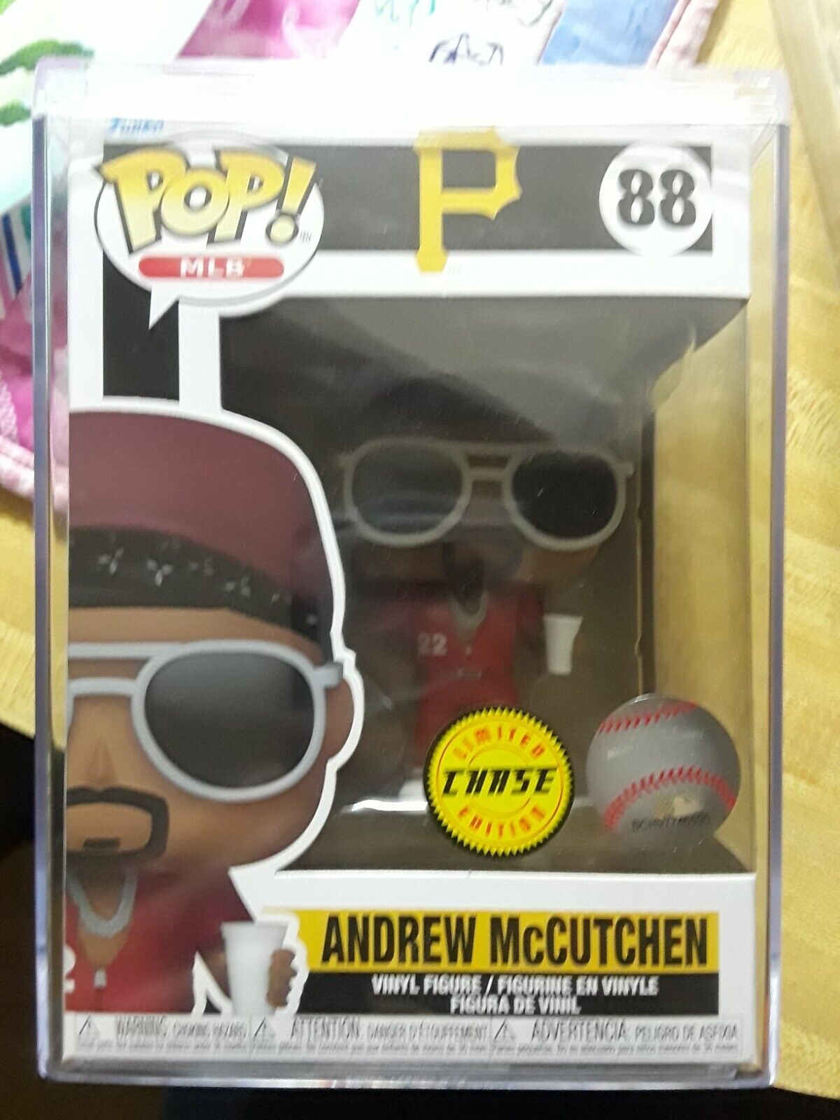 Funko Pop Vinyl: Andrew McCutchen (Chase) #88 With Hard Stack Protector