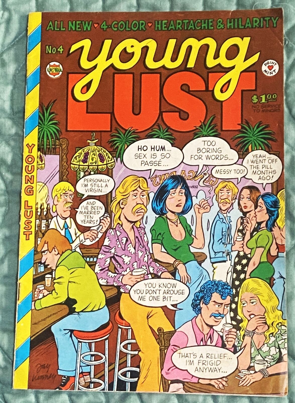 etc Bill Griffith / YOUNG LUST #4 1974