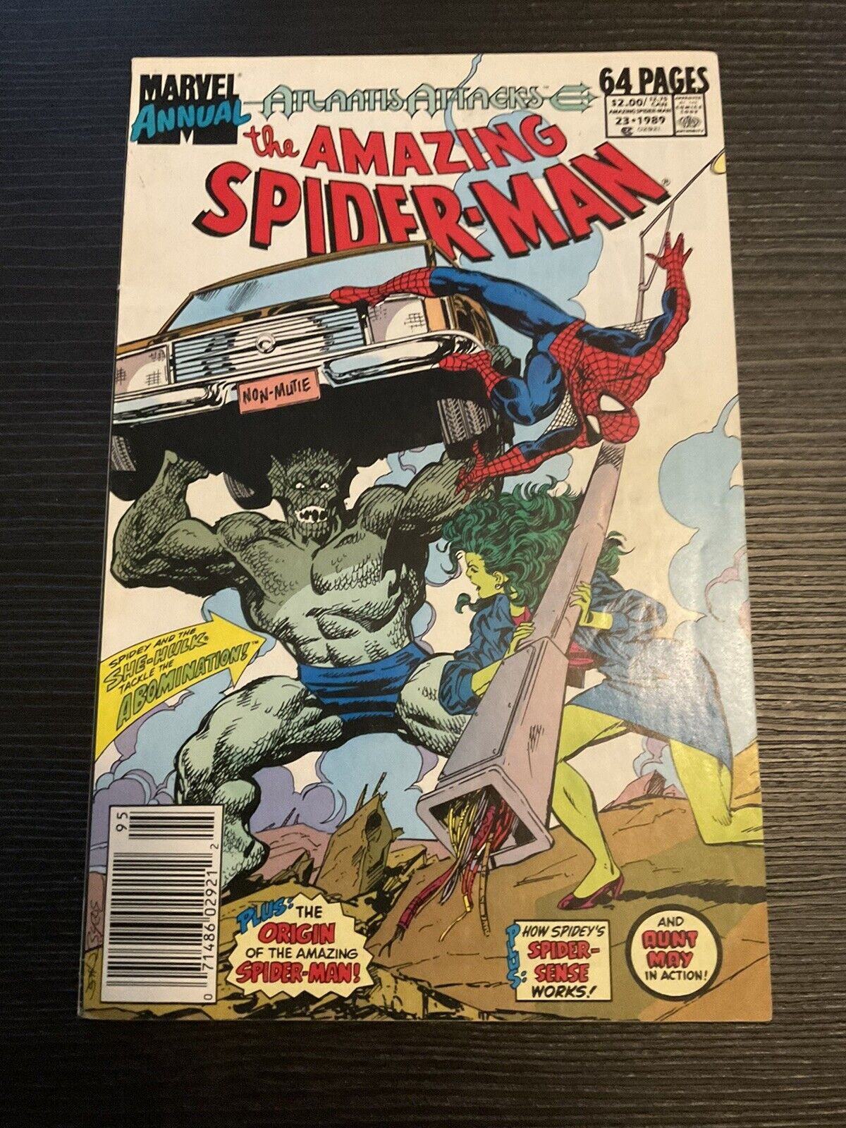 The Amazing Spider-Man Annual #23 (Marvel Comics September 1989) VF