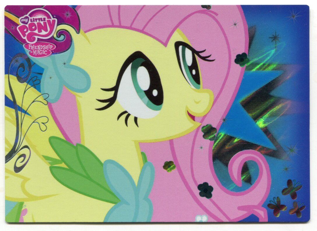 My Little Pony Series 2 Fluttershy F39 Promo Trading Card Holo NM