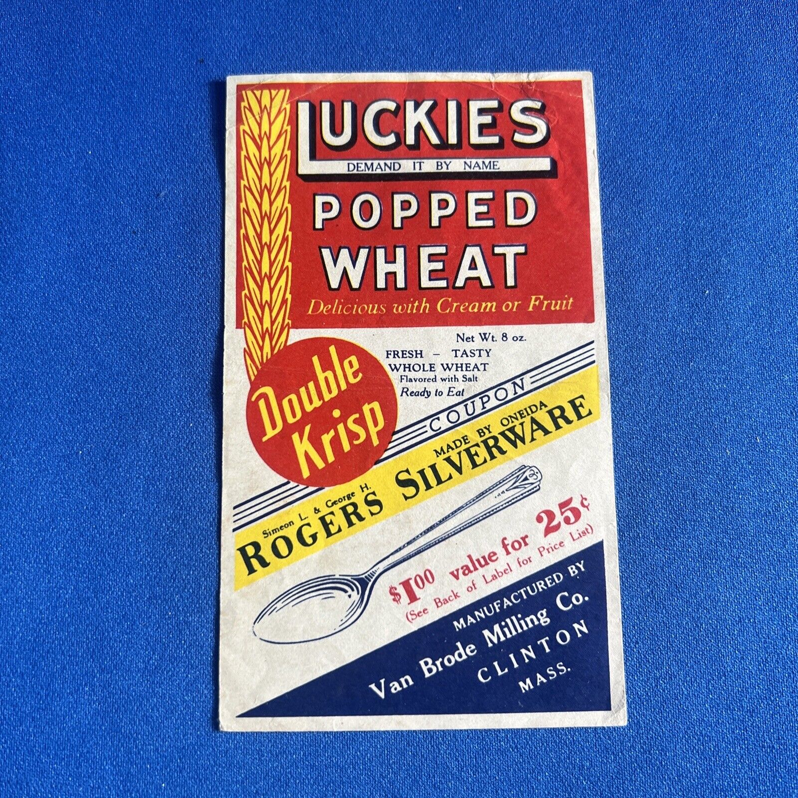 20th Century Coupon - Luckies Popped Wheat #H21