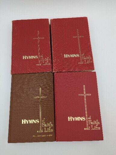 Hymns of Faith and Life Hymnal (HB, 1977, 1976, 1982) Lot Of 4 Great Condition 