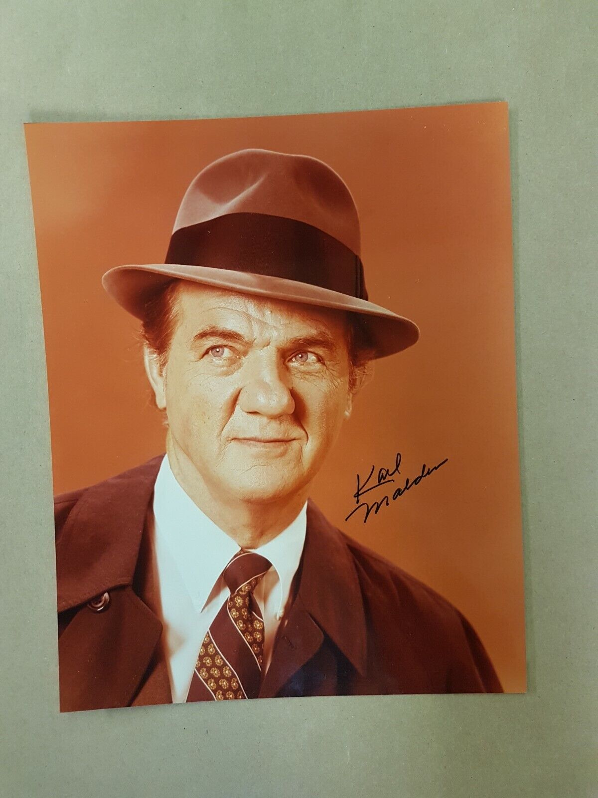 Karl Malden Streets of San Francisco Autograph Photo 8x10 TV Actor Signed star