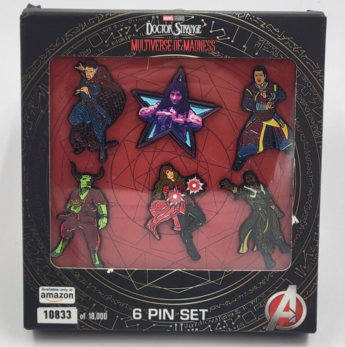 (NEW) Dr. Strange Pins (6 Pin Set)