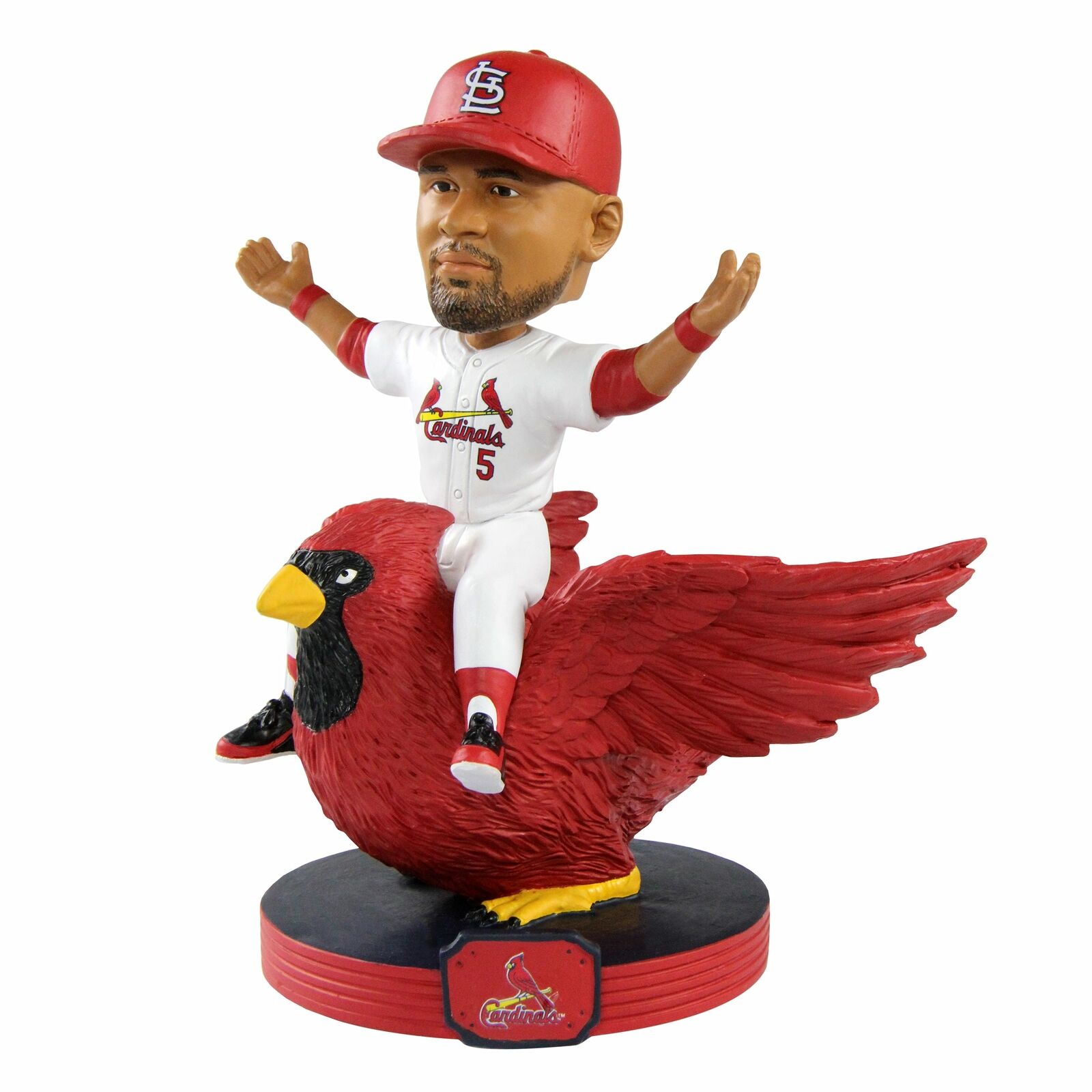 Albert Pujols St. Louis Cardinals Riding Cardinal Bobblehead MLB Baseball