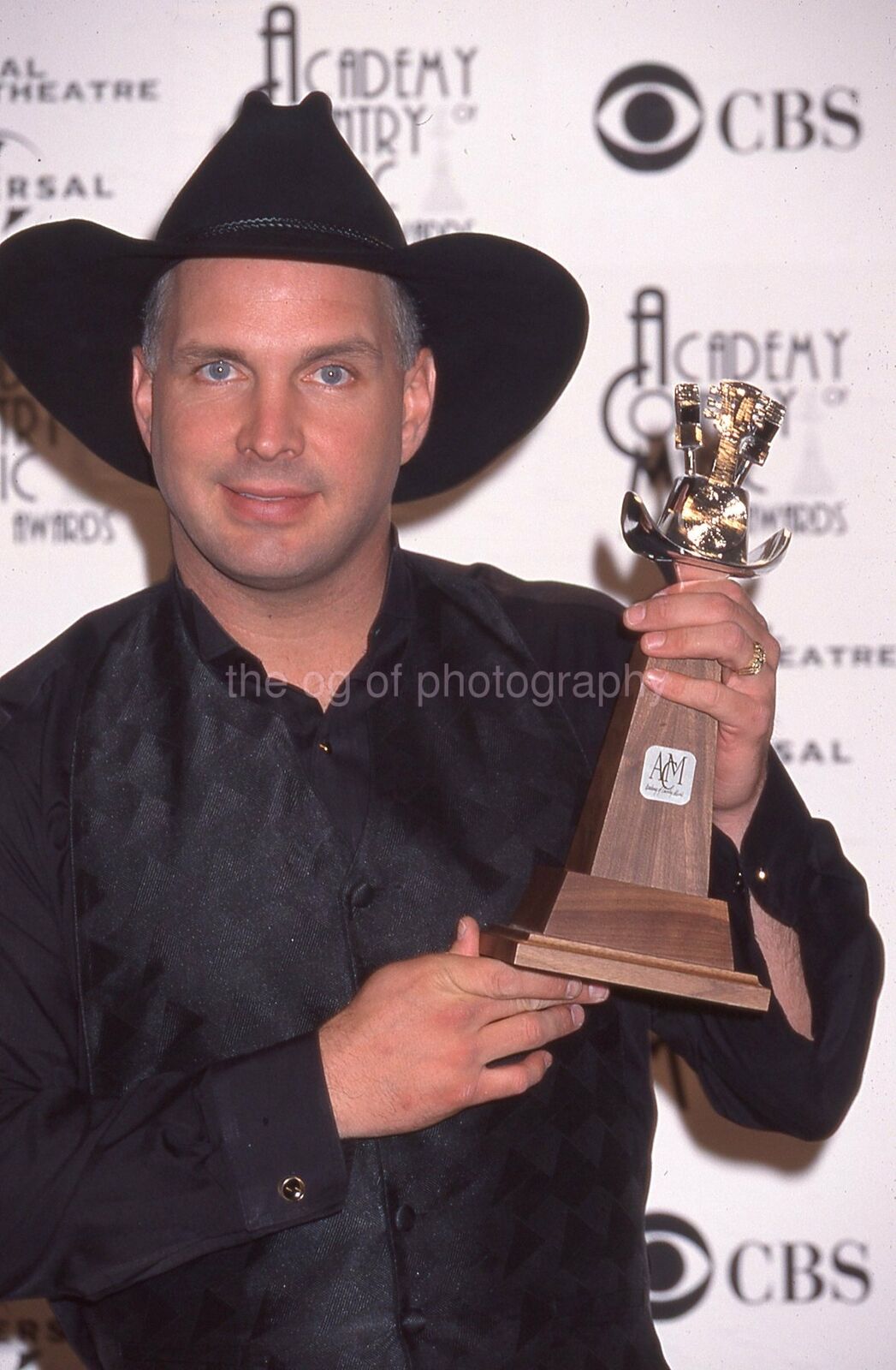 GARTH BROOKS 35mm FOUND SLIDE Transparency COUNTRY MUSIC ICON Photo 010 T 15 A