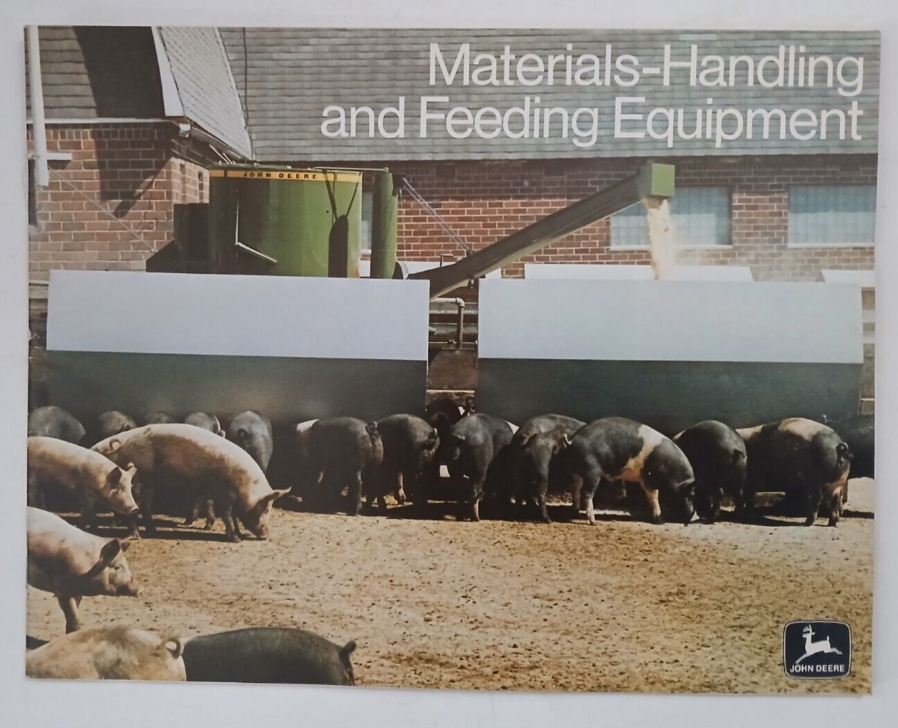 VTG John Deere Materials Handling & Feeding Equipment For 1973 Brochure Ad