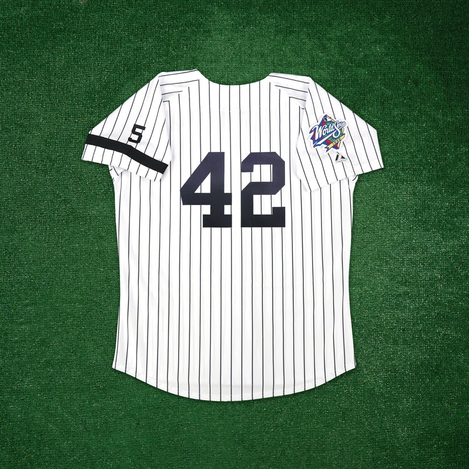 Mariano Rivera 1999 New York Yankees Cooperstown Men\'s World Series Home Jersey