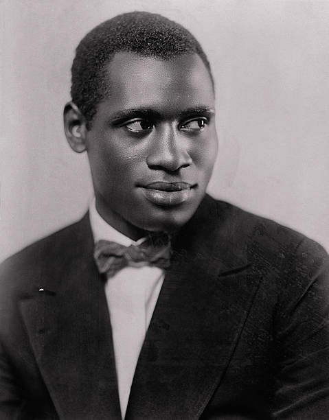 Portrait of Paul Robeson Smiling for Camera 1926 Old Historic Photo