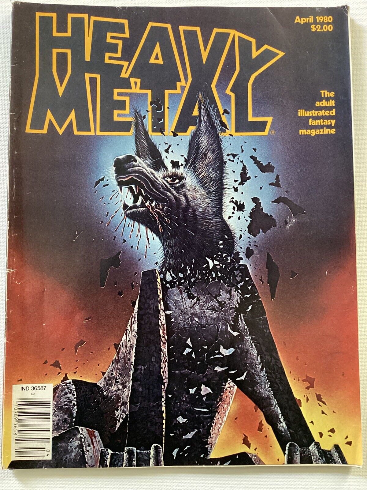 Heavy Metal - April 1980 - Adult Illustrated Fantasy Magazine