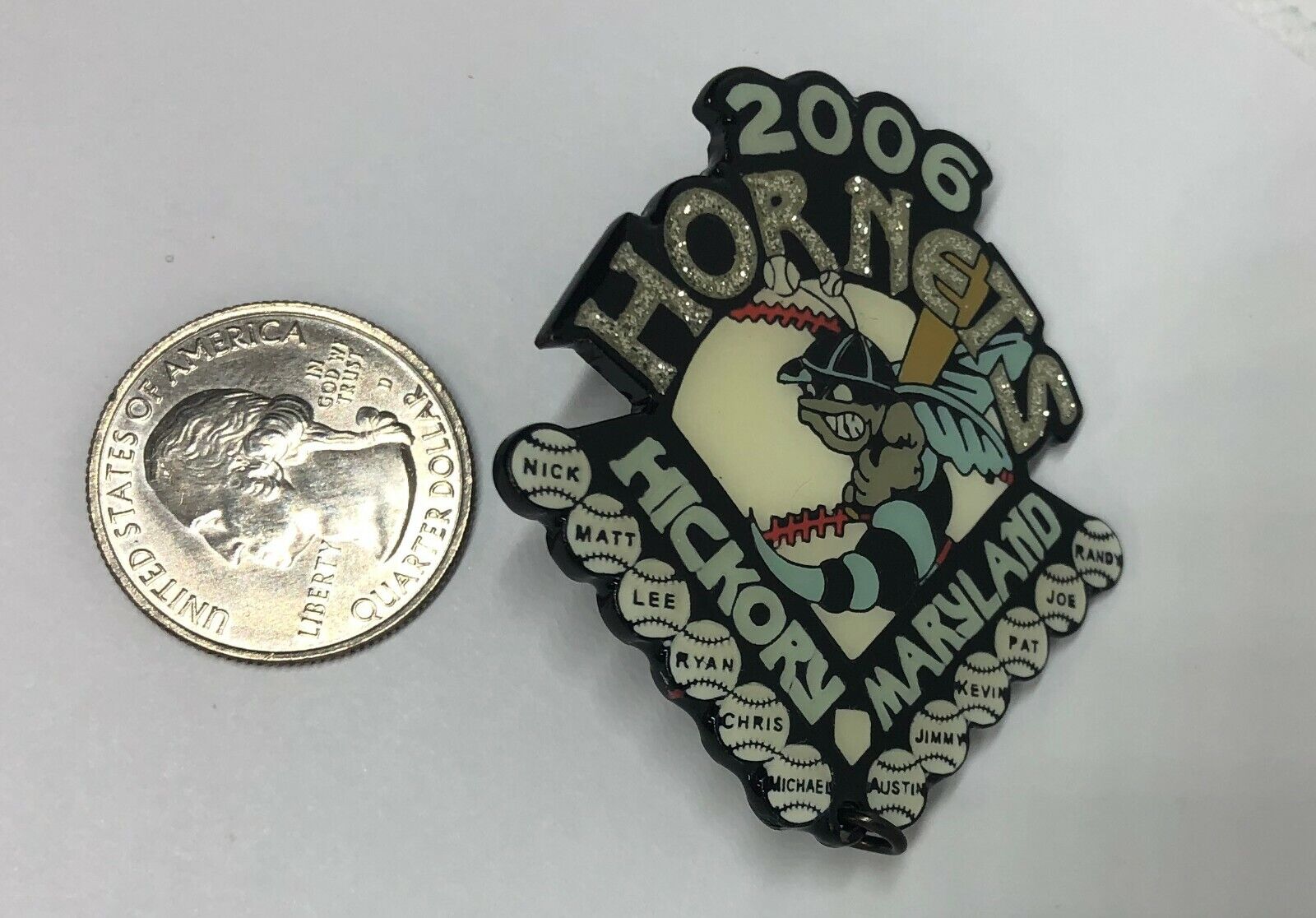 2006 Cooperstown Hickory Maryland Hornets Baseball Pin 