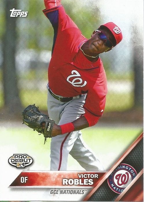 Victor Robles 2016 Topps Pro Debut RC rookie card 30