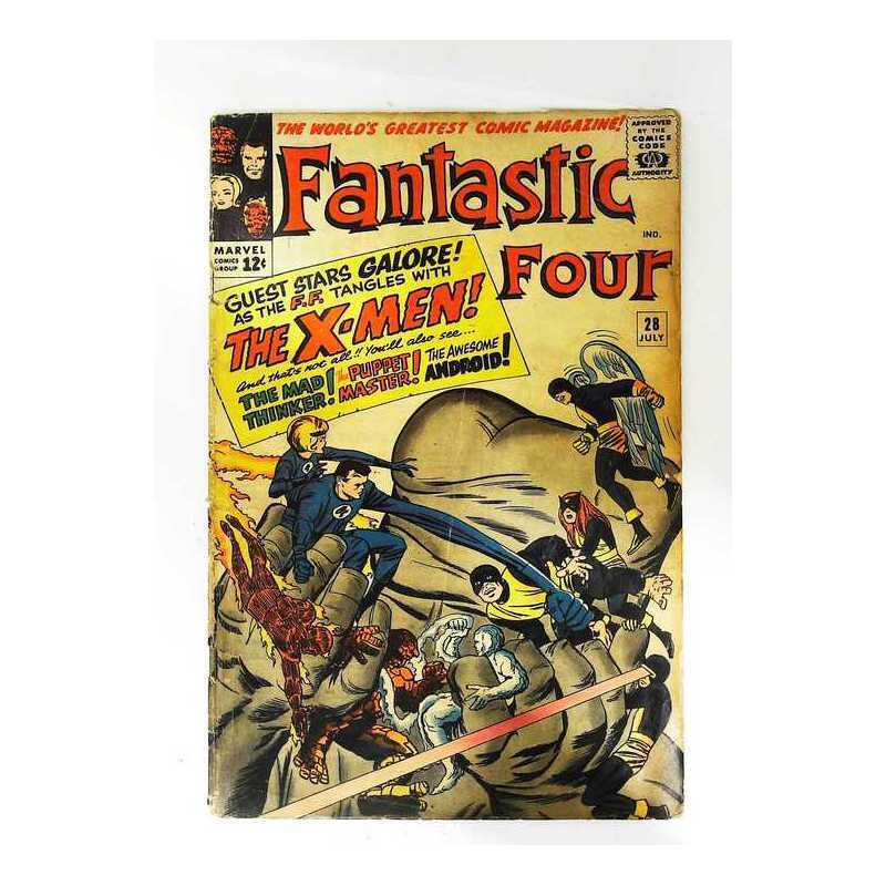 Fantastic Four (1961 series) #28 in Very Good minus condition. Marvel comics [p: