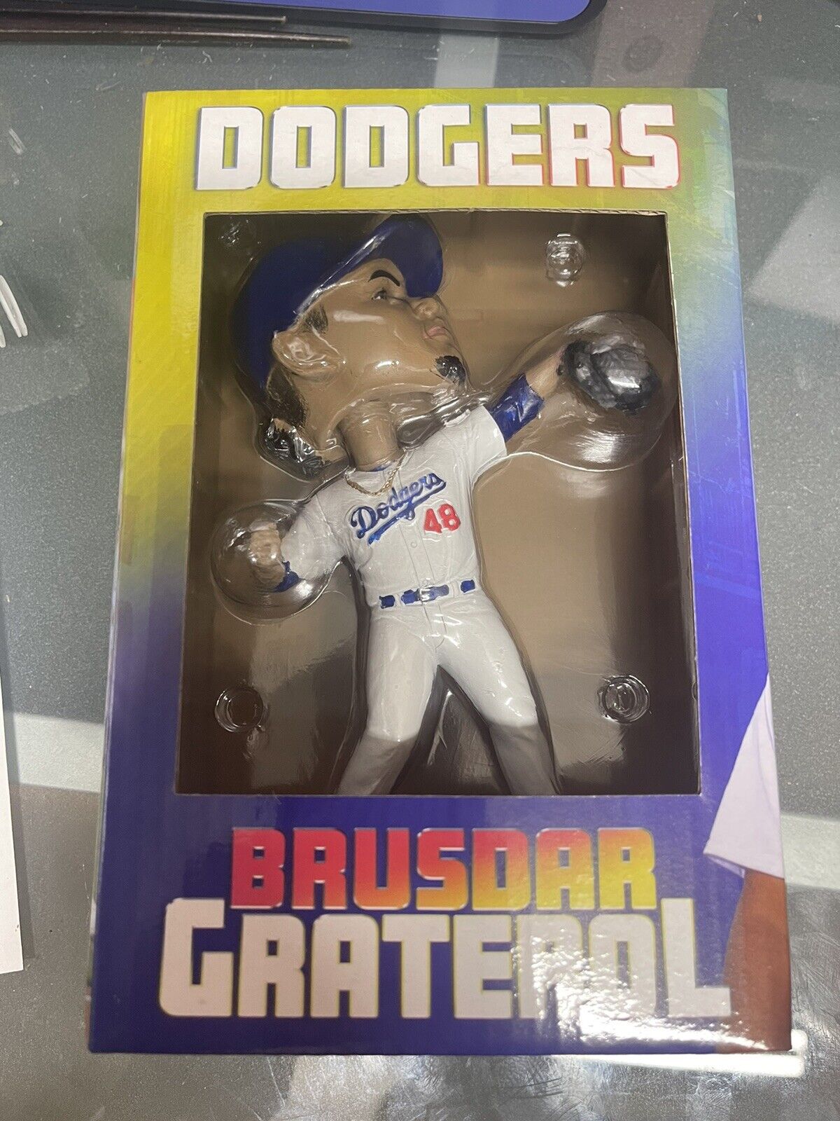 New Los Angeles Dodgers Brusdar Graterol SGA 4/13/24 Bobblehead NIB