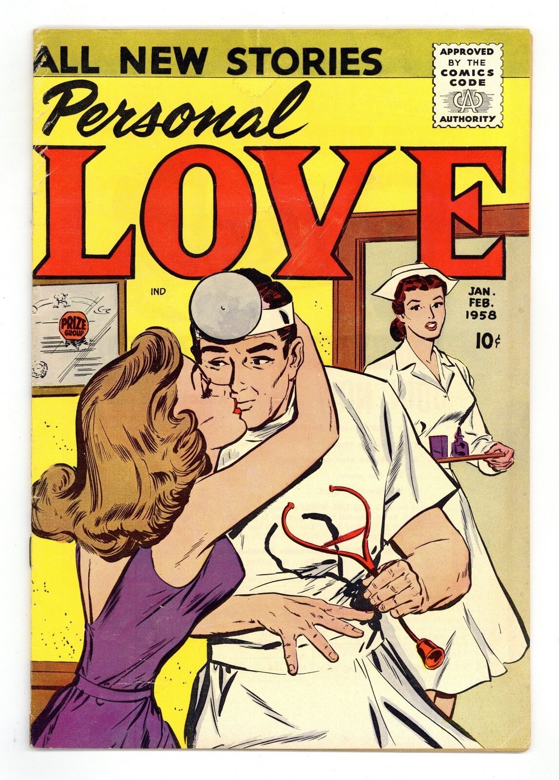 Personal Love Vol. 1 #3 VG 4.0 1958