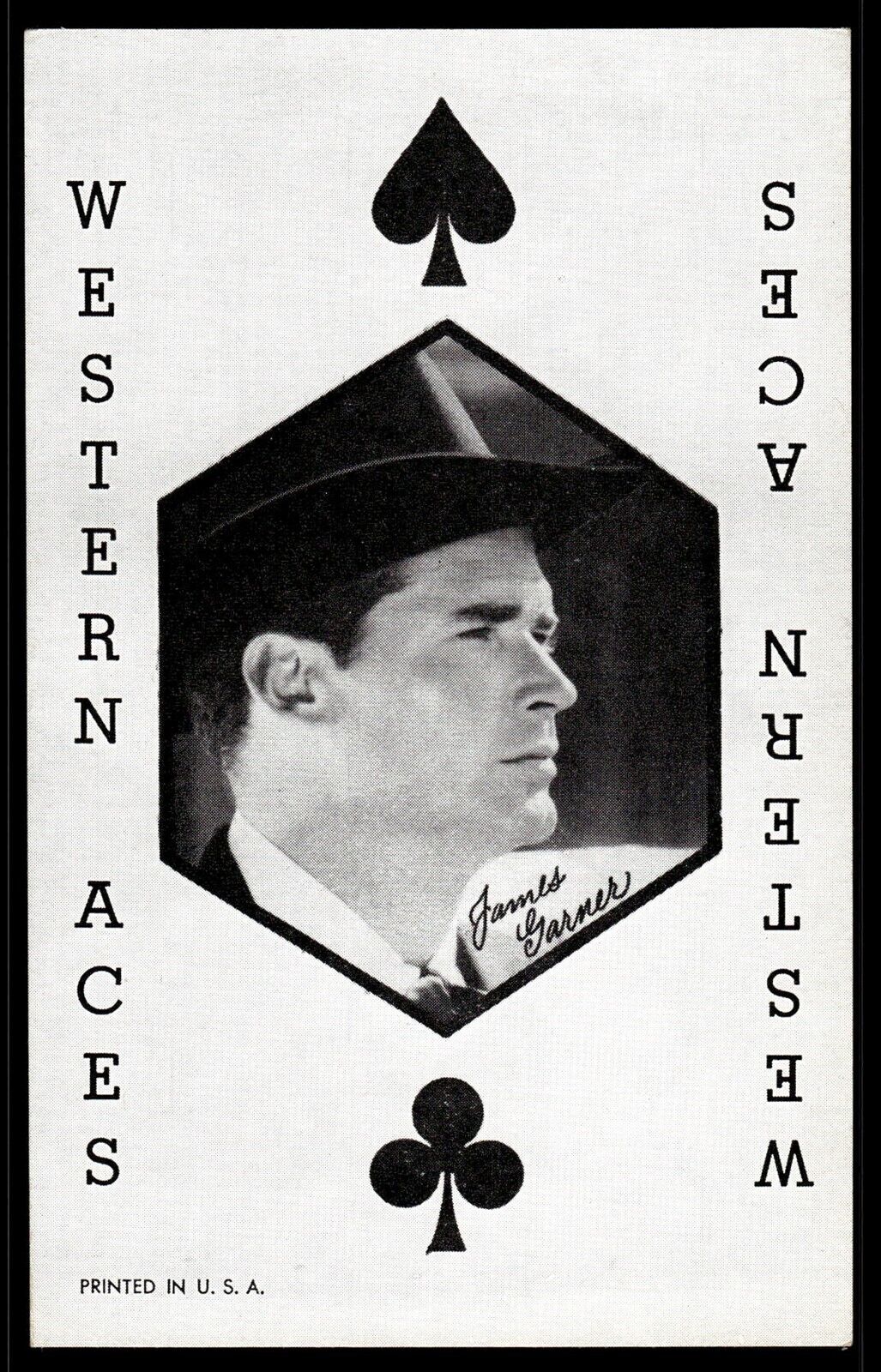 1947-66 Exhibit Western Aces #401 James Garner