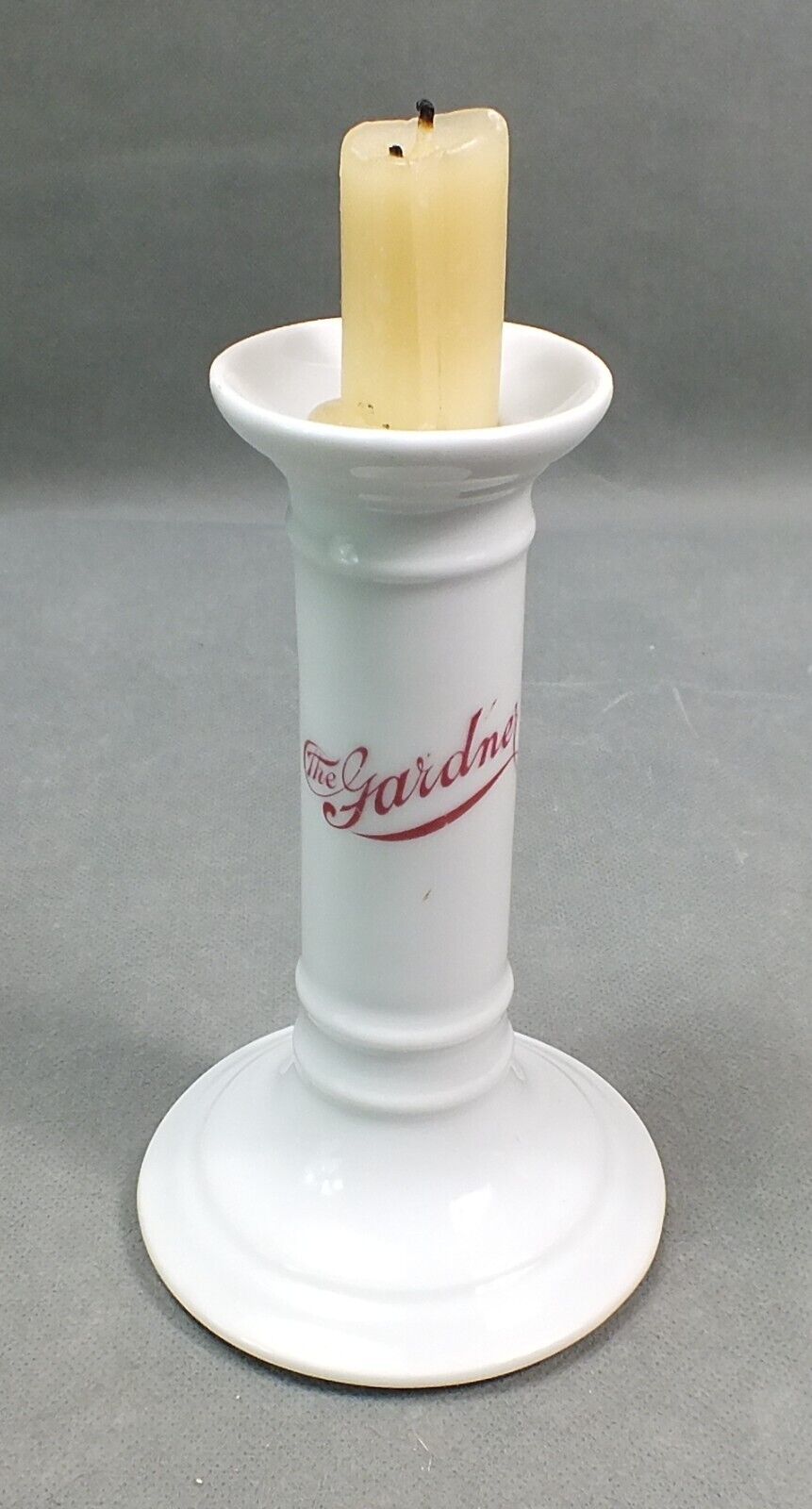 Antique BURLEY & COMPANY CHICAGO Ceramic THE GARDNER Germany CANDLE HOLDER