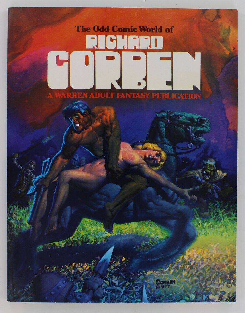 Odd Comic World Of Richard Corben 1977 High Grade 9.4 Condition Warren 