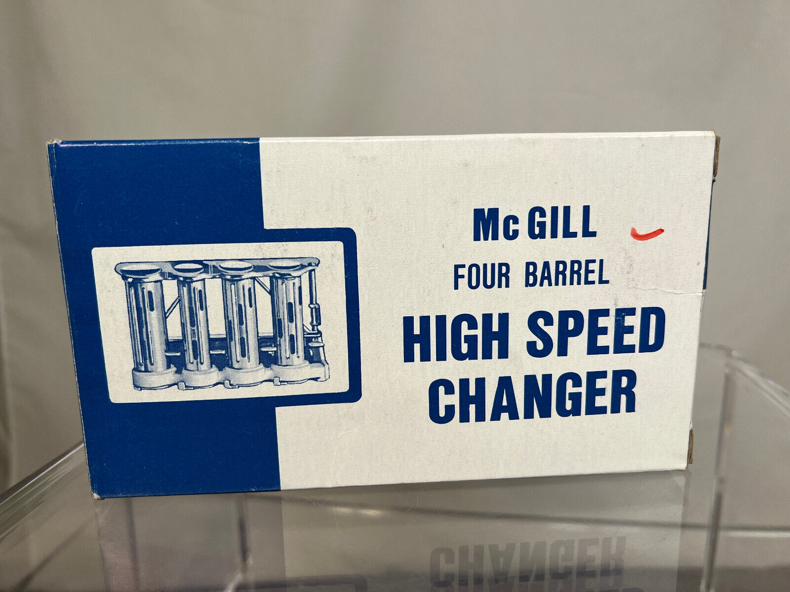 Vintage Mc Gill Four Barrel High Speed Changer NOS New