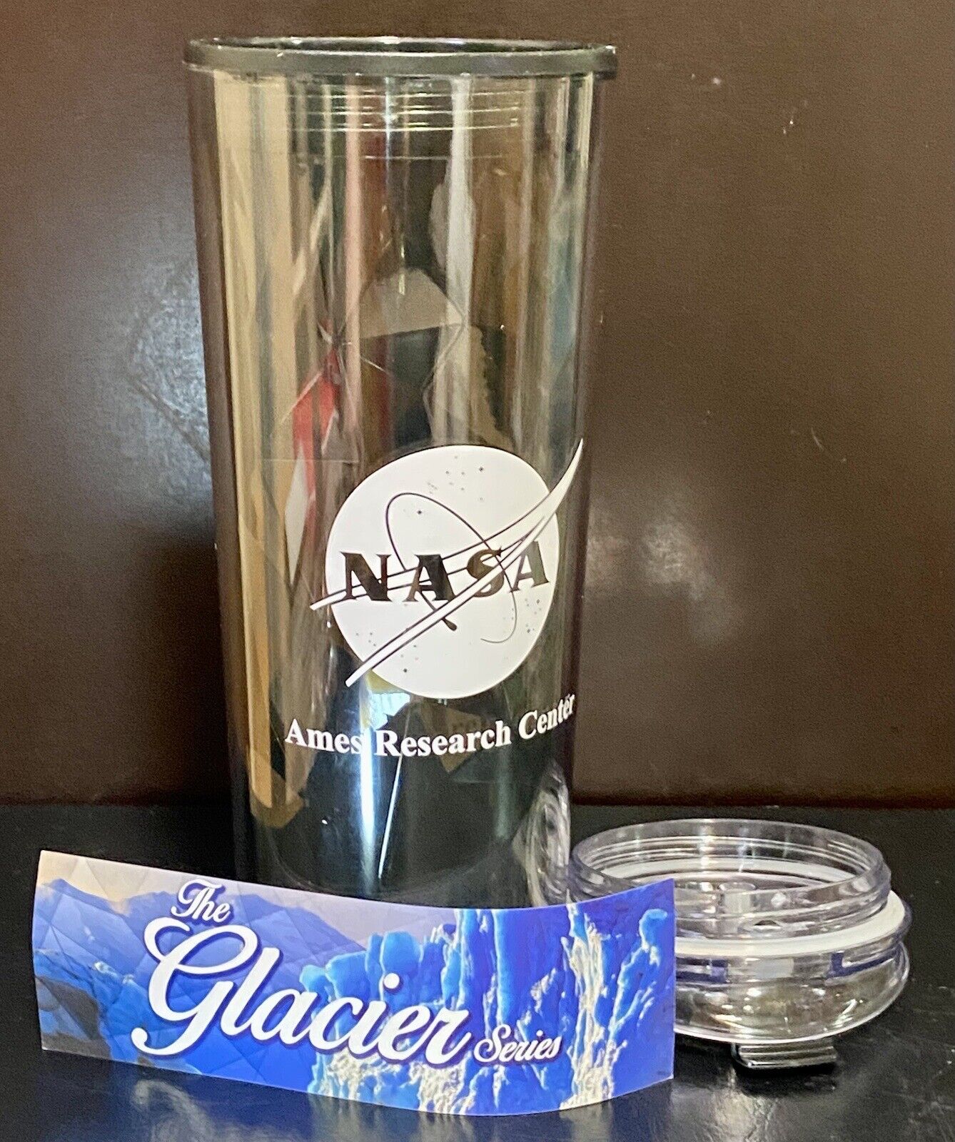 NASA Ames Research Cntr Glacier Series H/C Water Tumbler Double Walled NOS Mint
