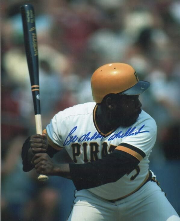 Bill Madlock Autographed 8x10 Photo 1979 Pittsburgh Pirates w/ Nickname