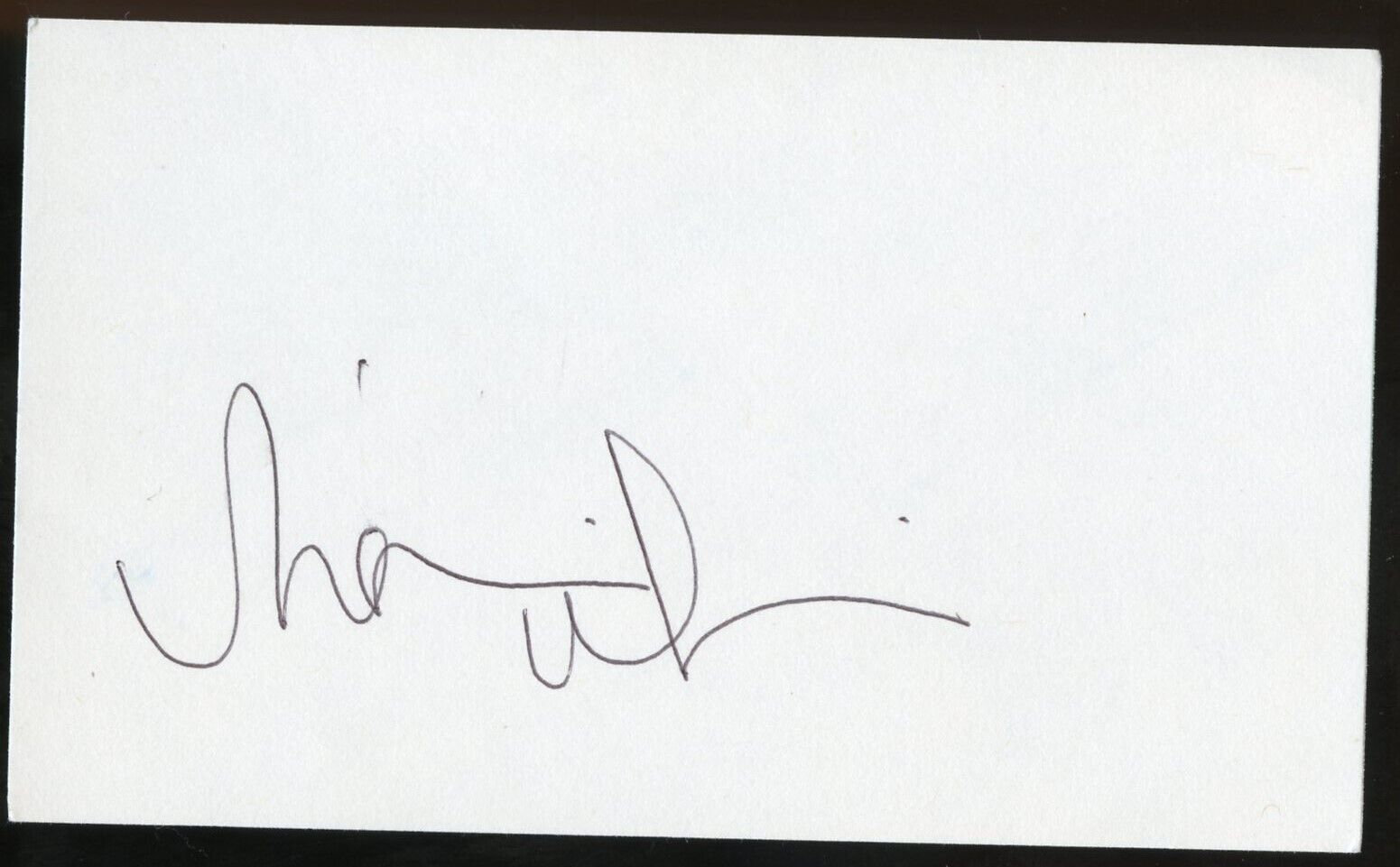 Michelle Williams signed autograph auto 3x5 Cut American Actress in Lassie