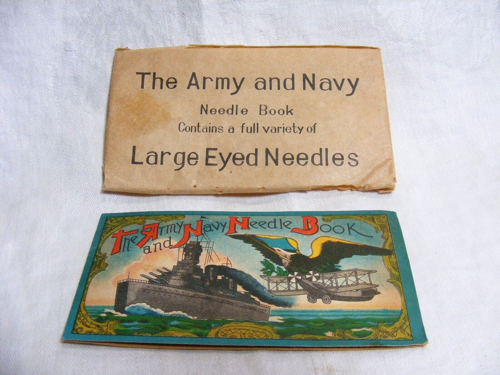Vintage U.S. Army & Navy Needle Book