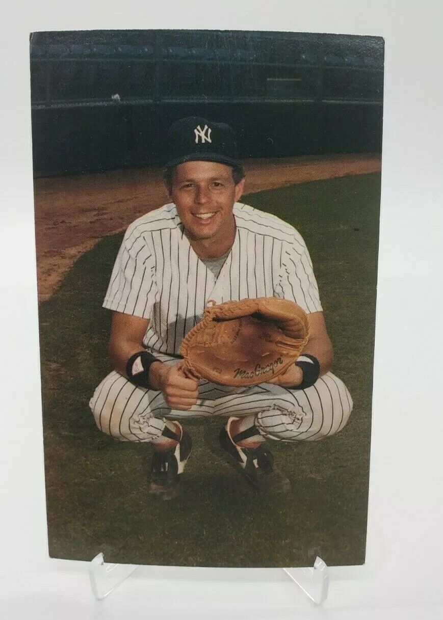 Vintage Butch Wynegar 1986 TCMA New York Yankees Postcard Catcher Unused 