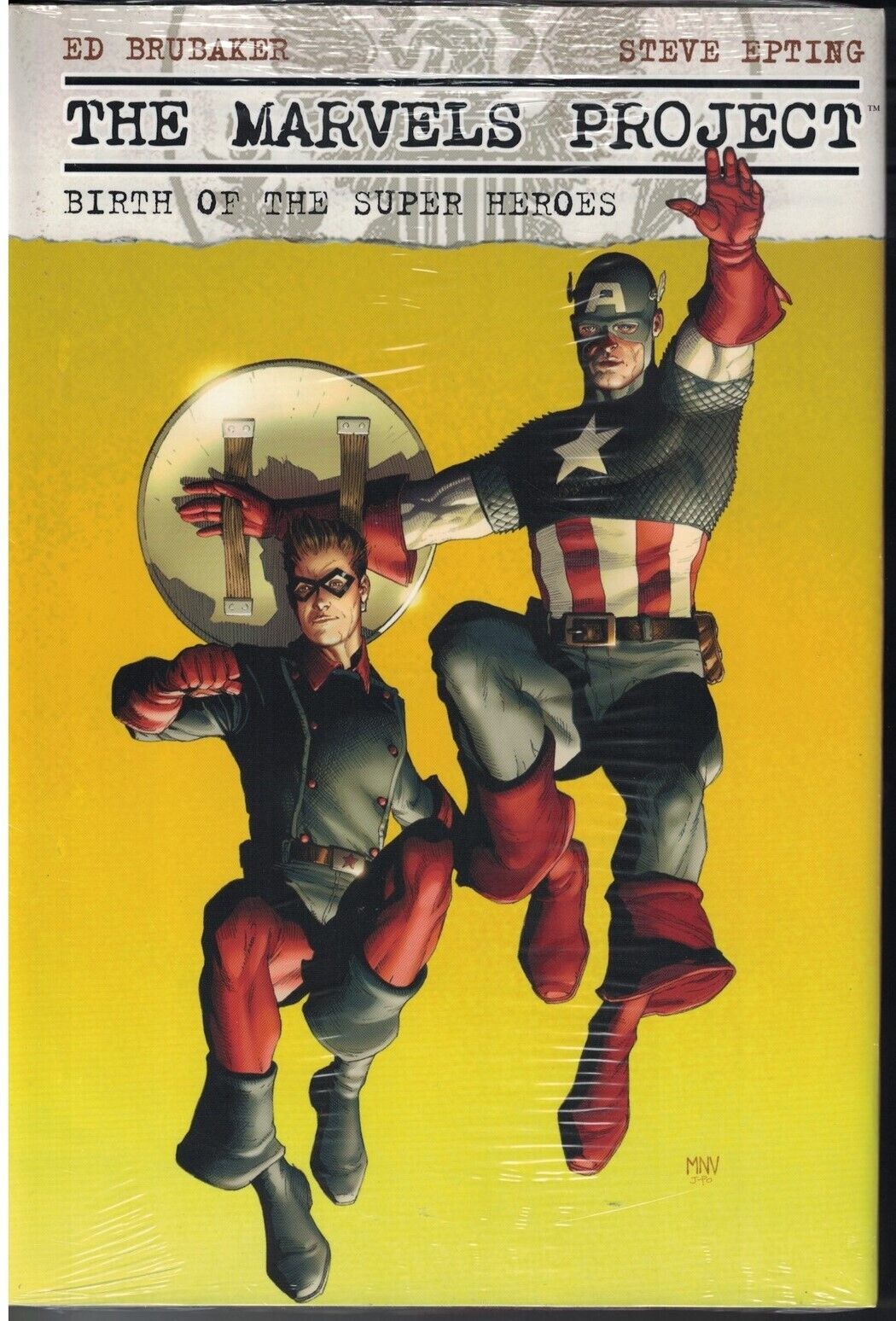 MARVELS PROJECT Birth of the Super-Heroes HC Hardcover Ed Brubaker SEALED NEW NM