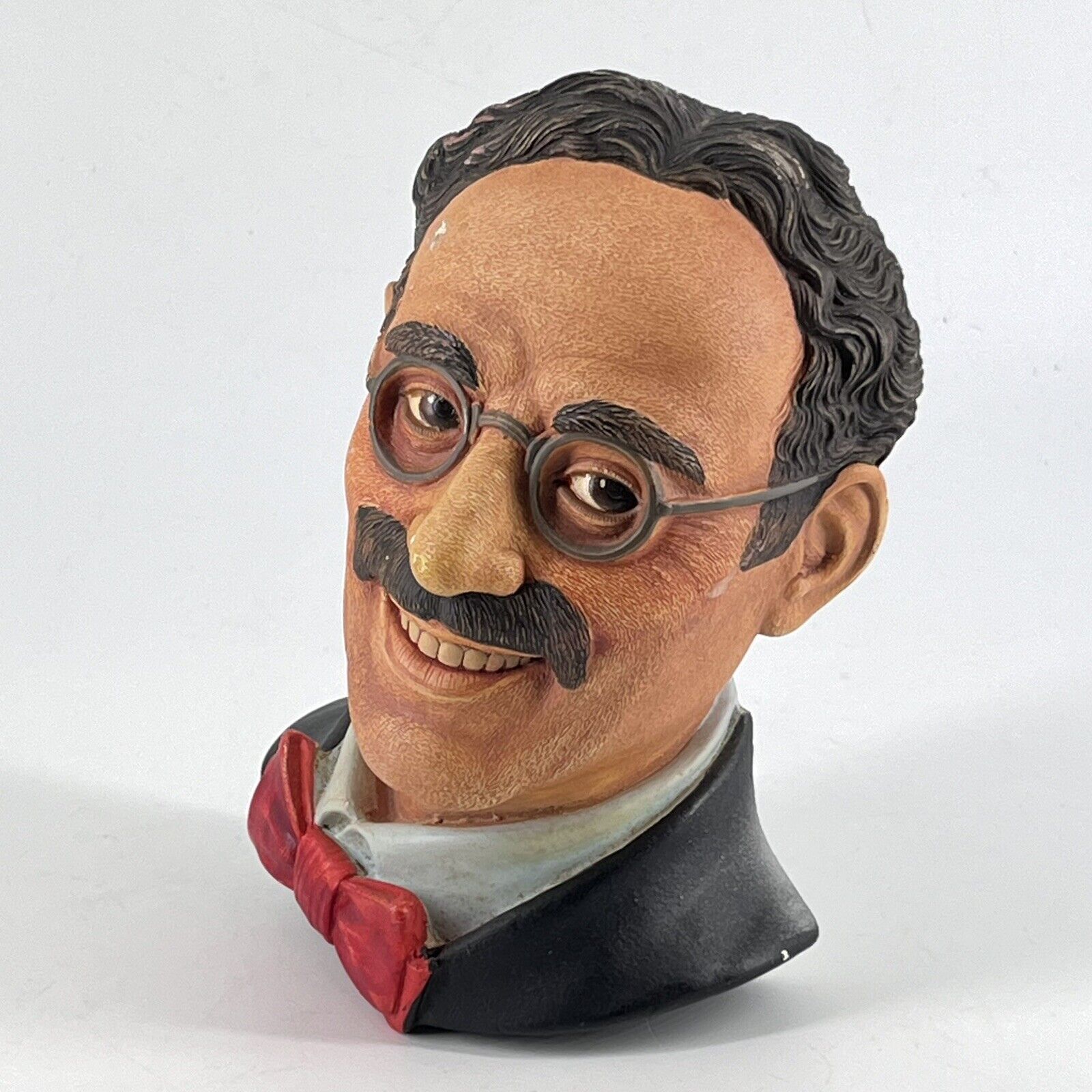 Groucho Marx Legend Products Chalkware Wall Plaque Figurine England Bossons Era