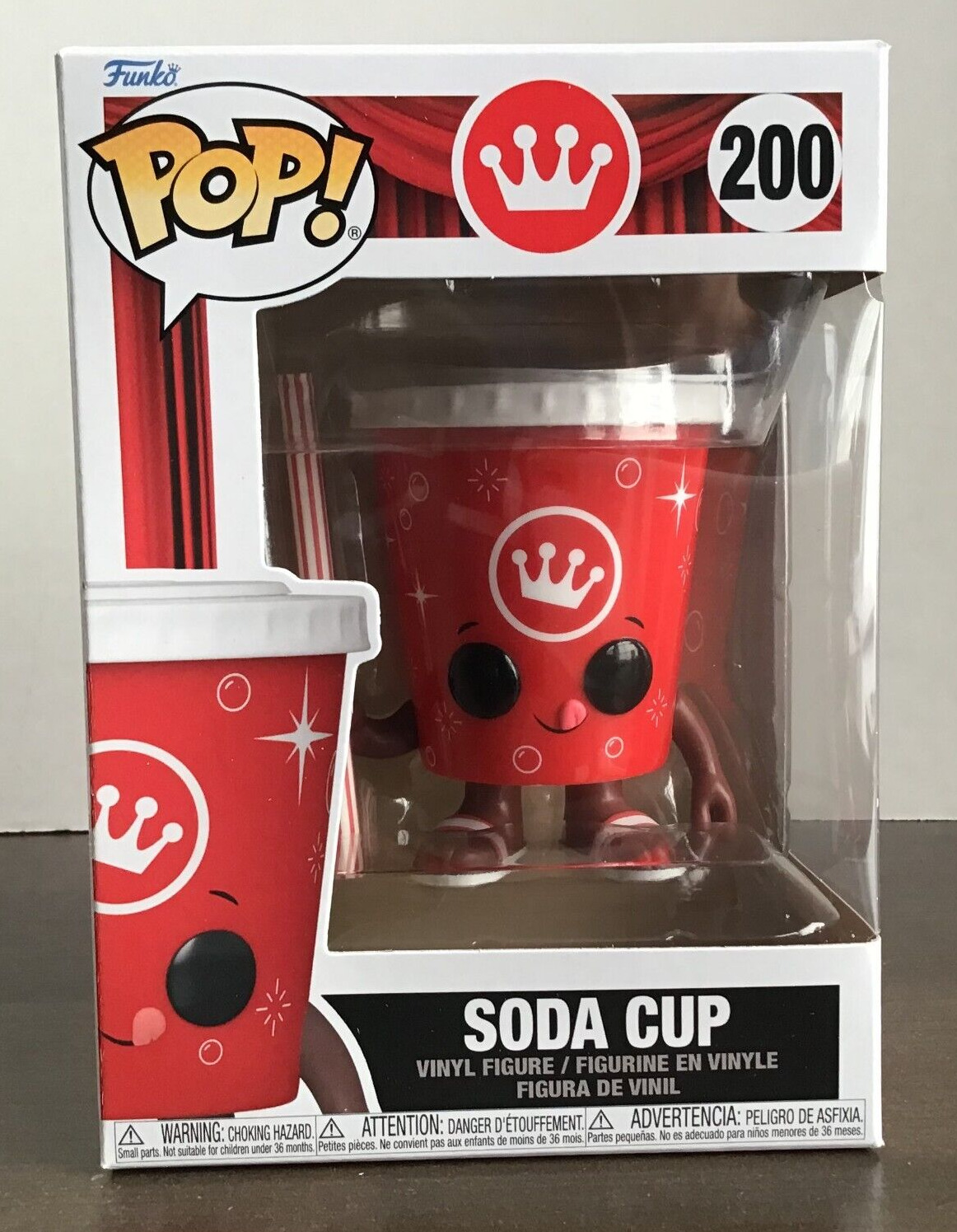Funko Pop Movie Night Soda Cup Funko Pop Figure #200