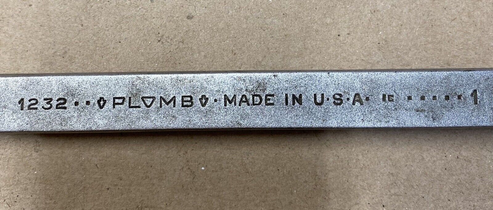 Vintage Plumb 1232 12 Point Combination Wrench 1