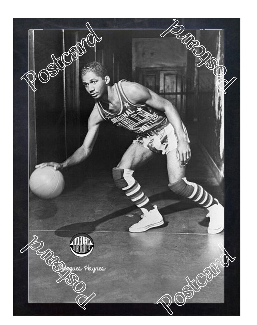 Historic Marques Haynes Harlem Globetrotter Basketball Postcard 2