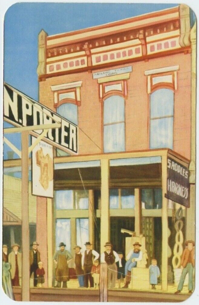 Phoenix Az N Porter Co Original Store Rendering Vintage Postcard Arizona