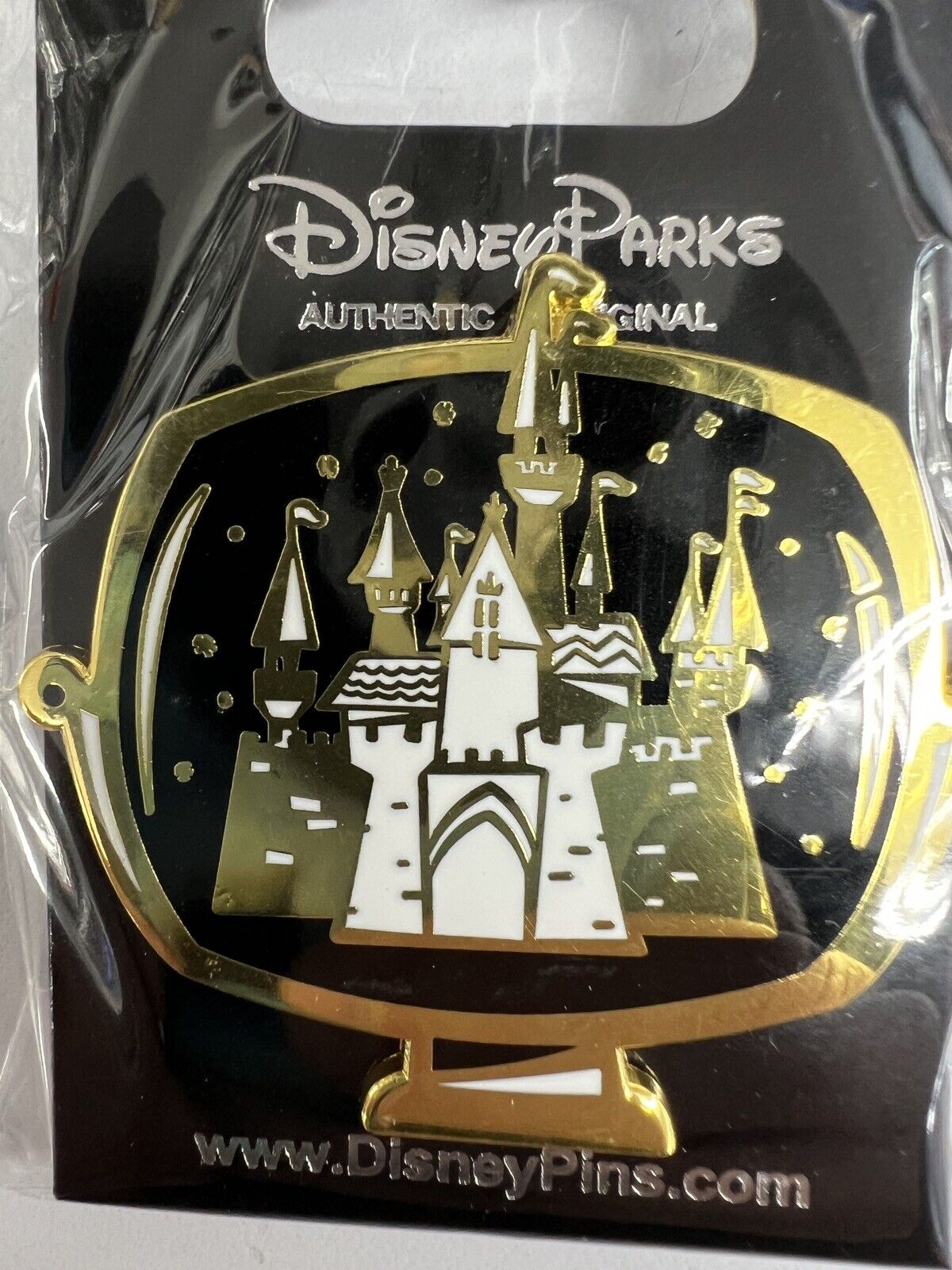Disney Golden Castle Official Metal Pin