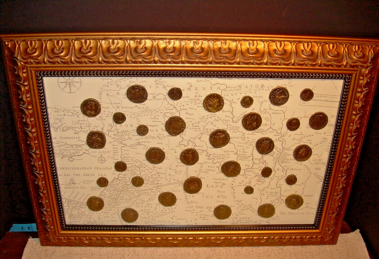 Chelsea House NOS Framed Coins of the Ancient World