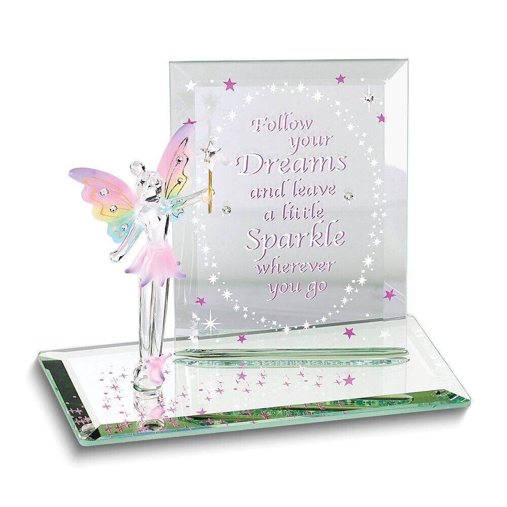 Dream and Sparkle Fairy Glass Figurine