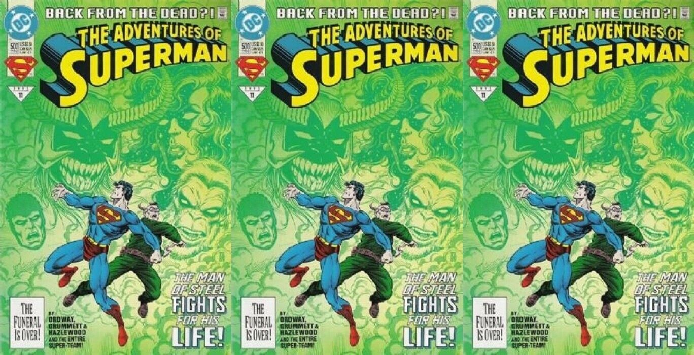 Adventures of Superman #500 Volume 1 (1987-2007) DC Comics - 3 Comics