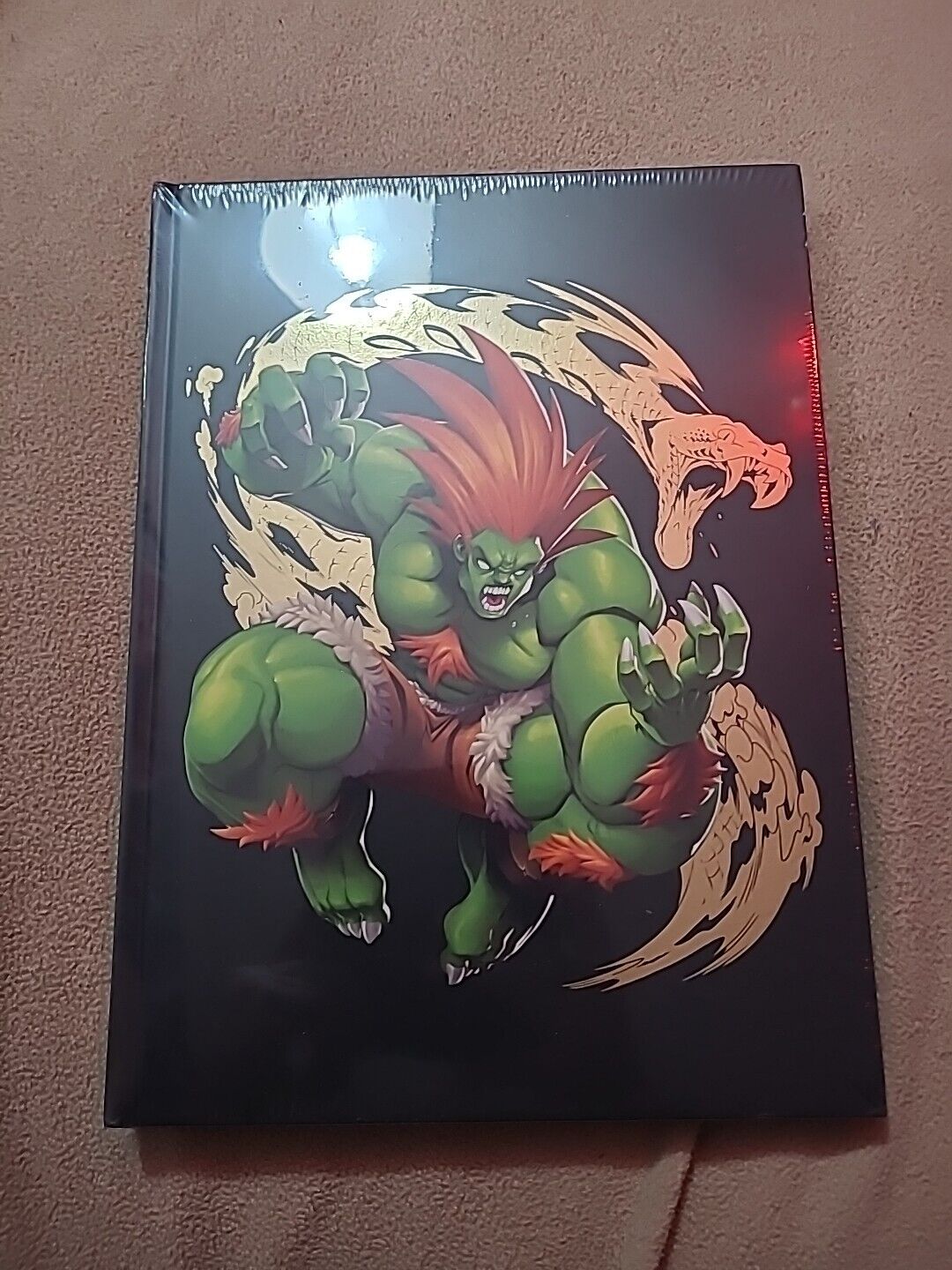 Street Fighter Masters Hardcover (Special Gold Foil Edition) (Sealed)