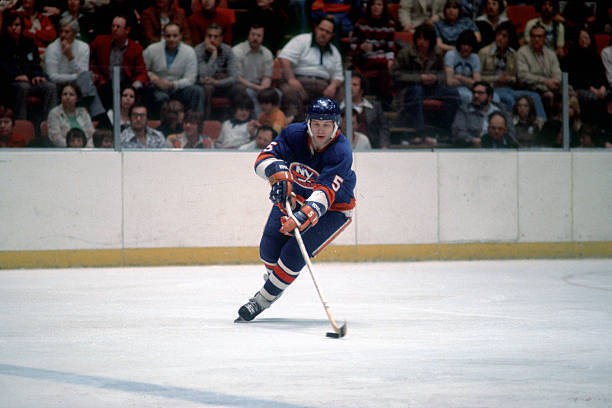 Denis Potvin Of The New York Islanders Ice Hockey 1976 OLD PHOTO