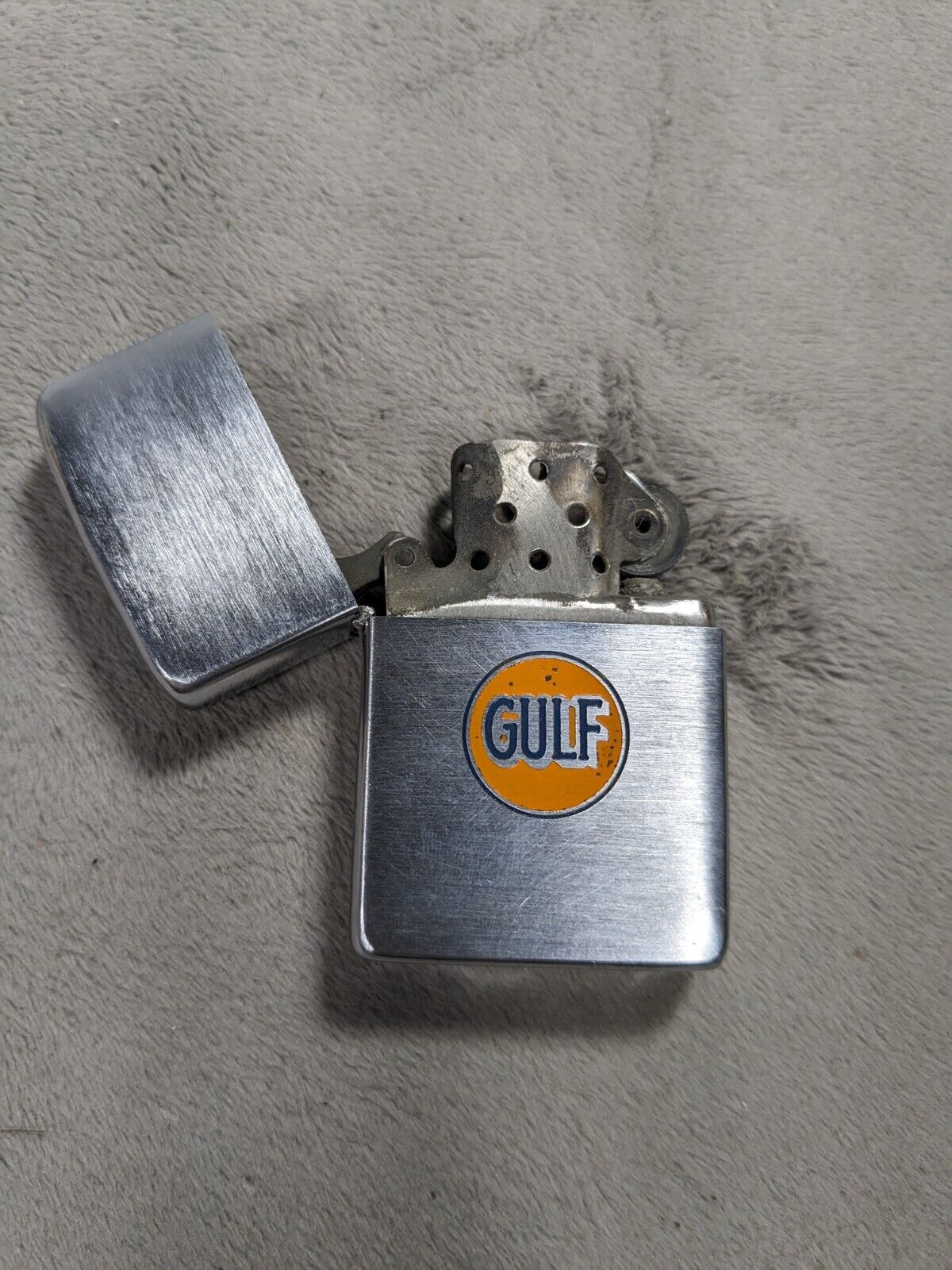 Vintage Gulf Gasoline Cigarette Lighter - Needs Work Done