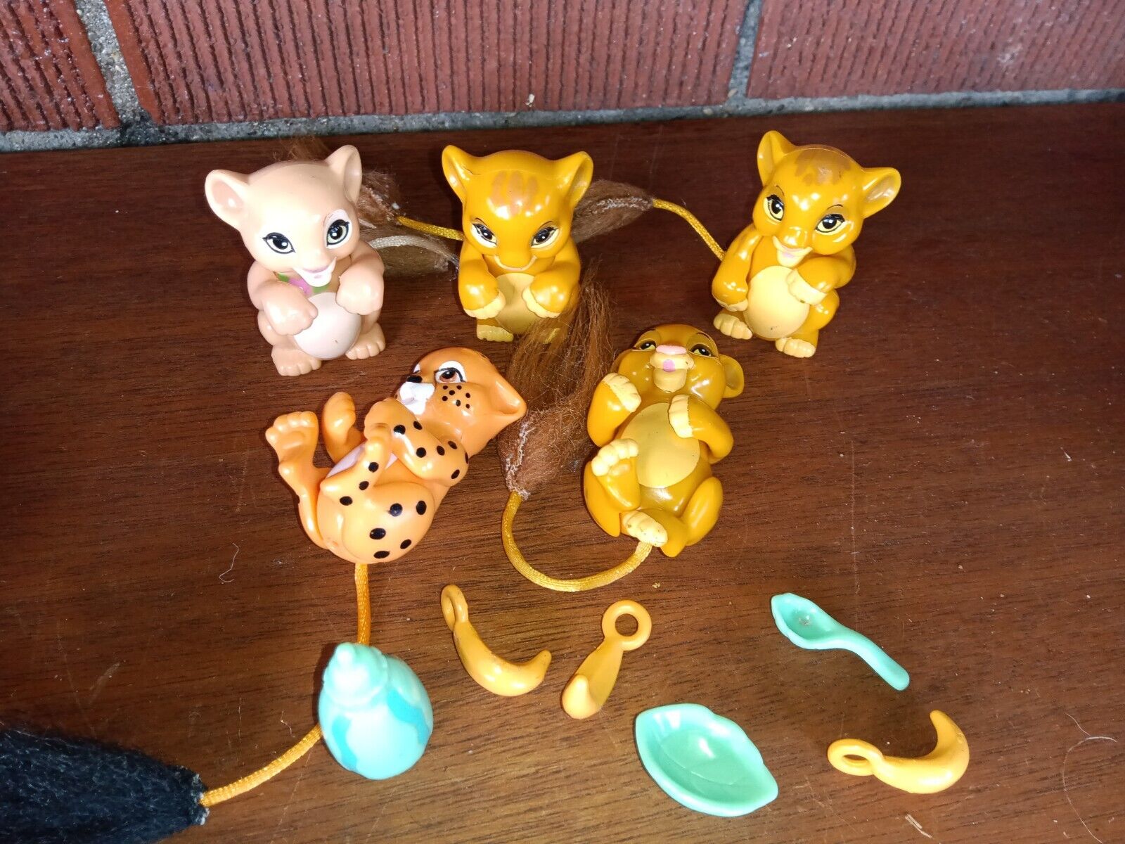 Disney Lion King Naptime Jungle Friend Babies Figures Lot 1994 Mattel