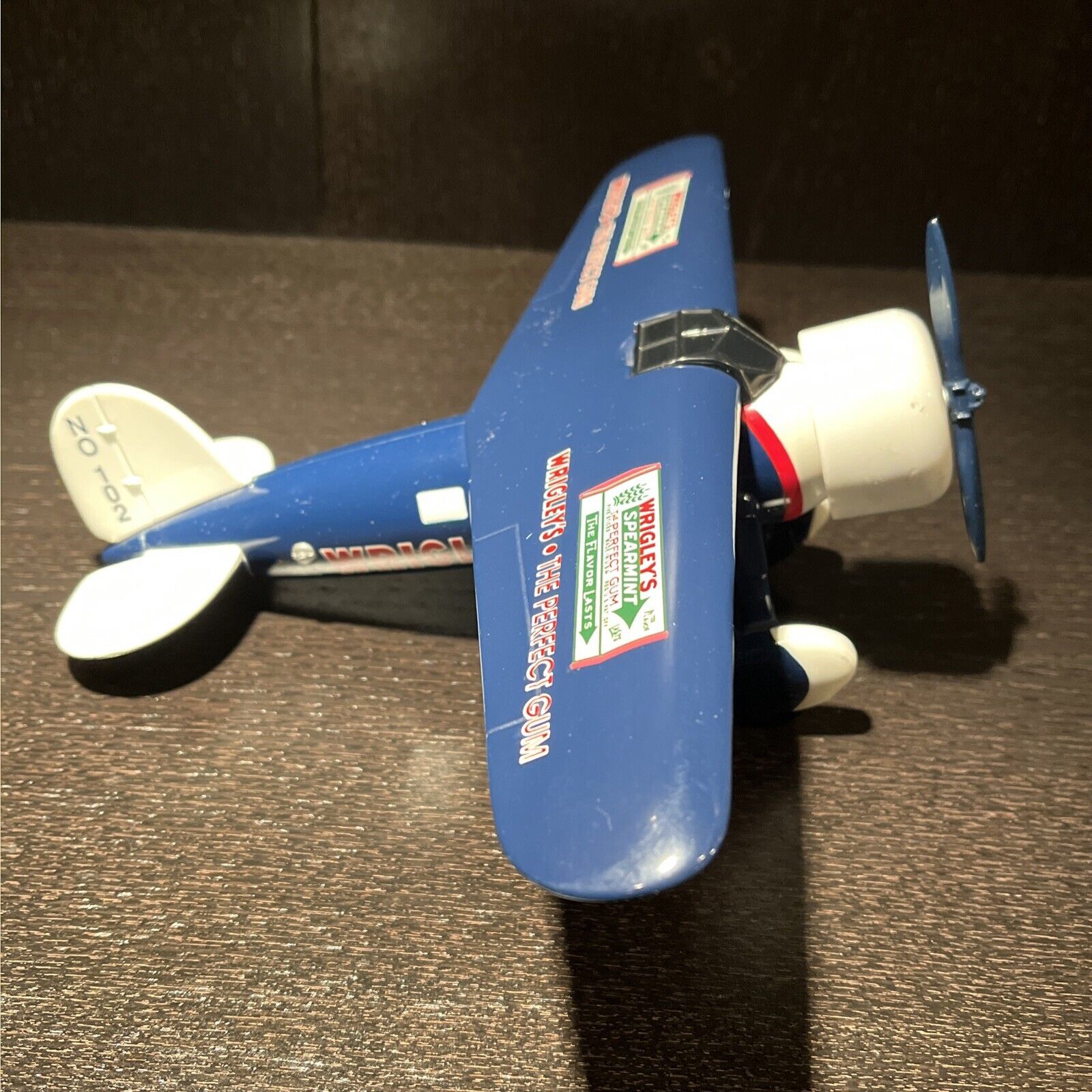 Wrigley\'s Spearmint Gum Diecast Vega Airplane Liberty Classic Limited Edition 11